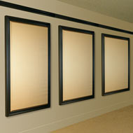 framed acoustic panels